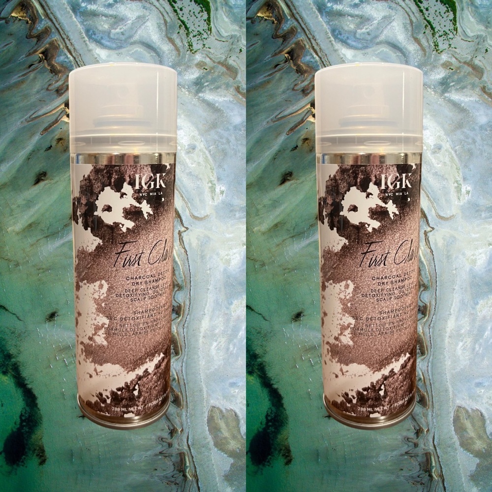 IGK Charcoal Detox Dry Shampoo 6.3 oz - 2 units